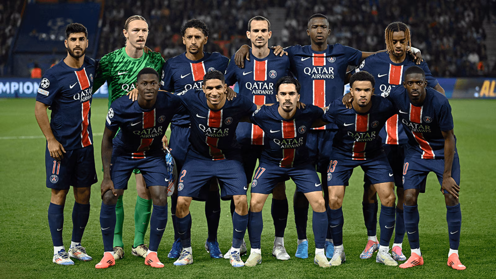 psg-line-up Collezione | Kit e Maglie PSG
