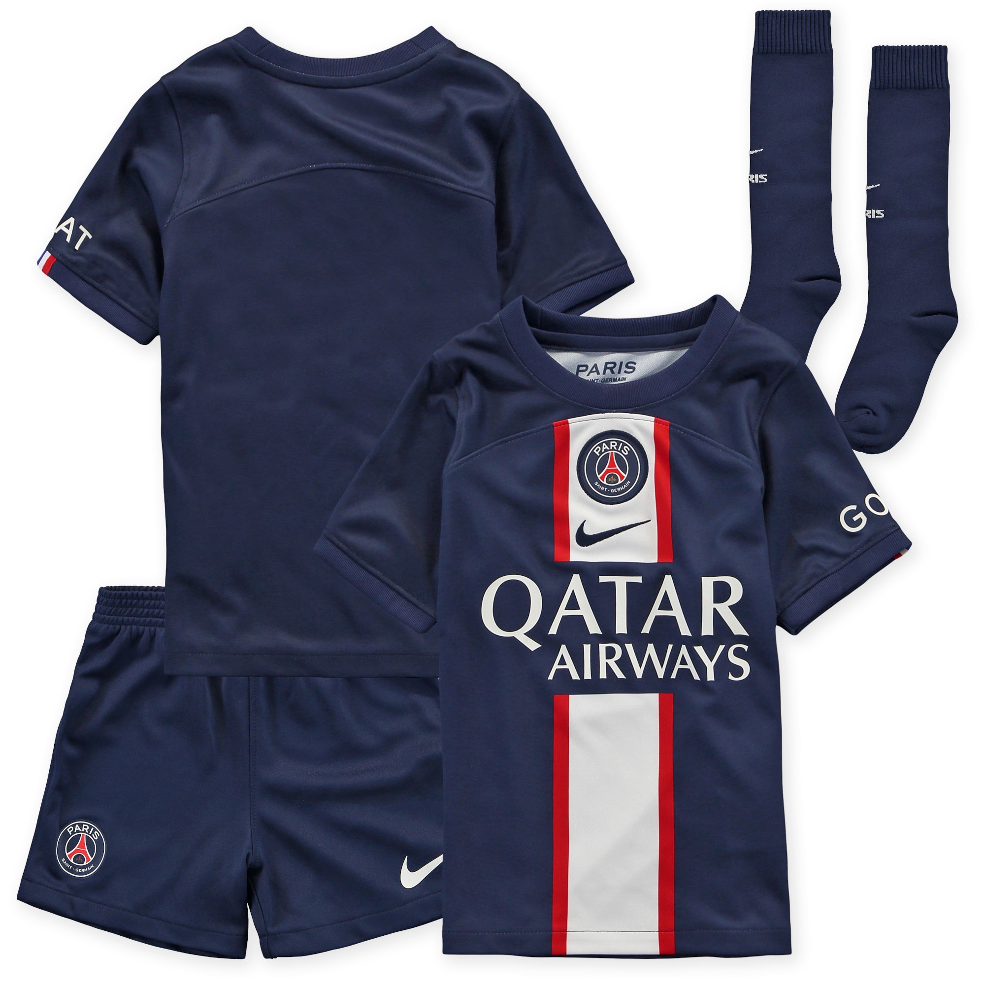 kit da stadio del paris saint-germain 2022-23 – bambini piccoli con stampa personalizza Collezione | Kit e Maglie PSG