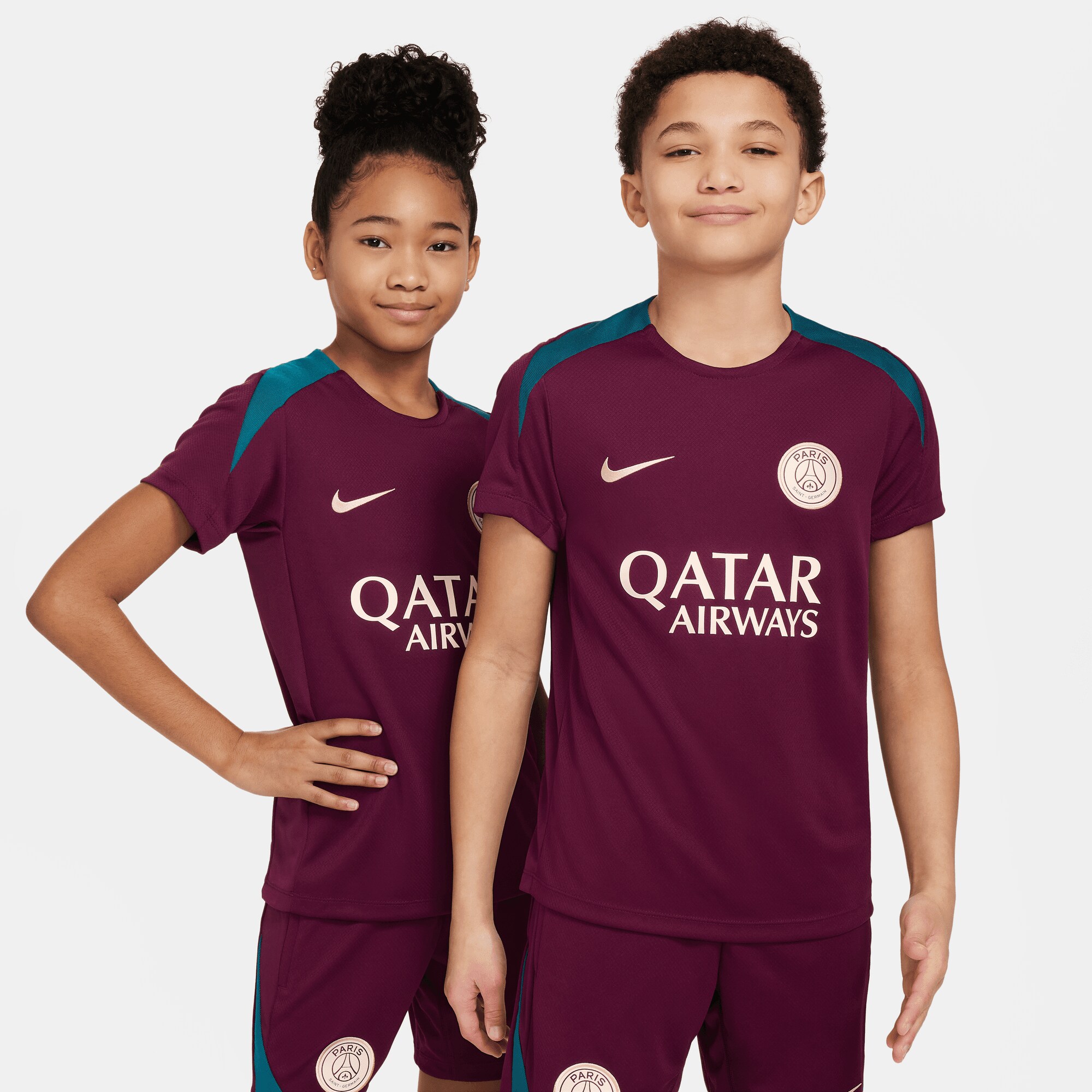 maglia da allenamento psg nike strike – bordeaux – bambini Collezione | Kit e Maglie PSG