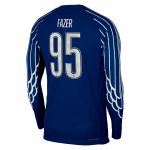 maglia da gara jordan dri-fit adv psg fourth 2024-25 – manica lunga – bambini con stampa fazer 95 Collezione | Kit e Maglie PSG