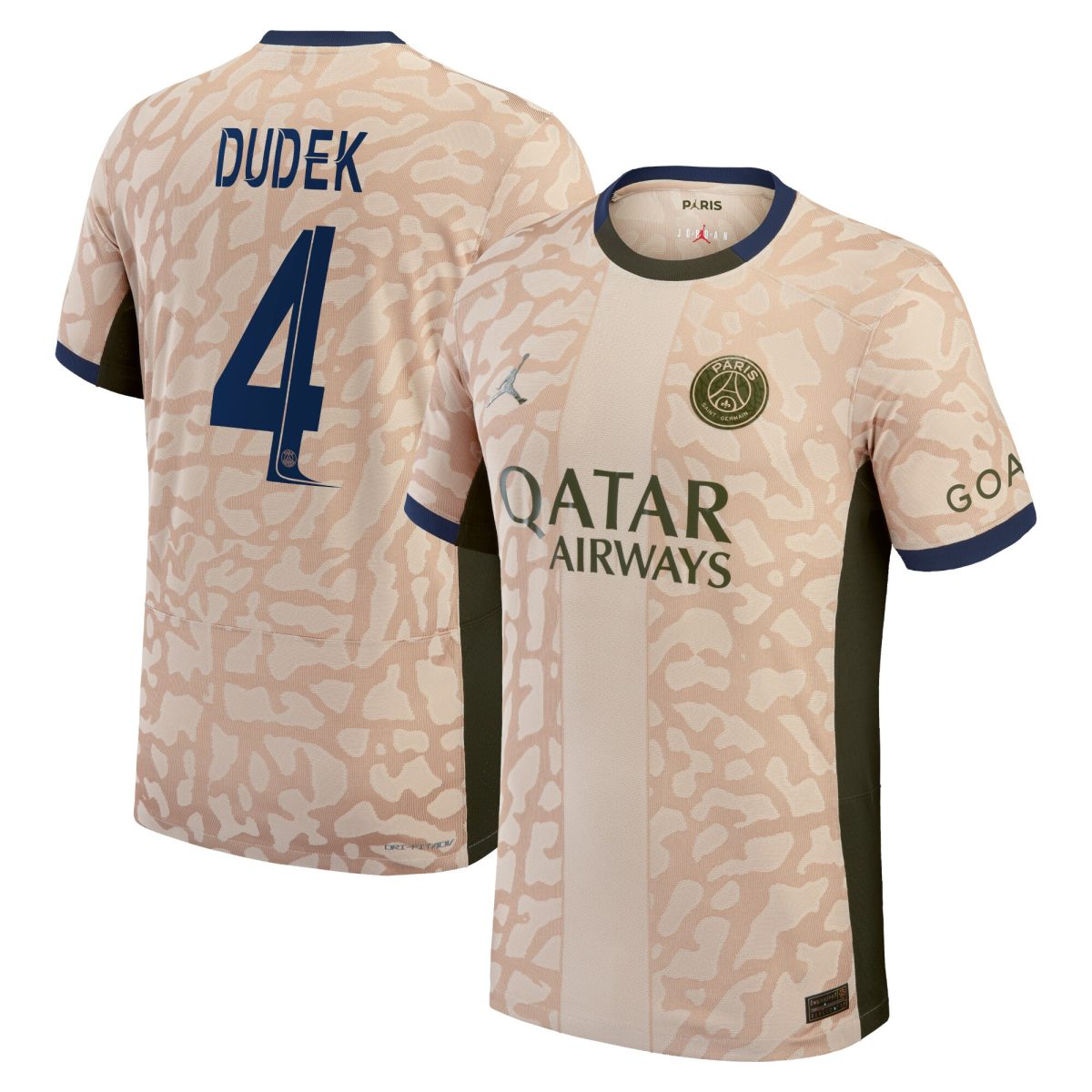 maglia da gara psg jordan fourth dri-fit adv 2324 con stampa dudek 4 Collezione | Kit e Maglie PSG