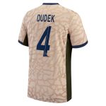 maglia da gara psg jordan fourth dri-fit adv 2324 con stampa dudek 4 Collezione | Kit e Maglie PSG