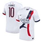 maglia da gara psg nike away dri fit adv 2024-25 con stampa cup o.dembele 10 Collezione | Kit e Maglie PSG