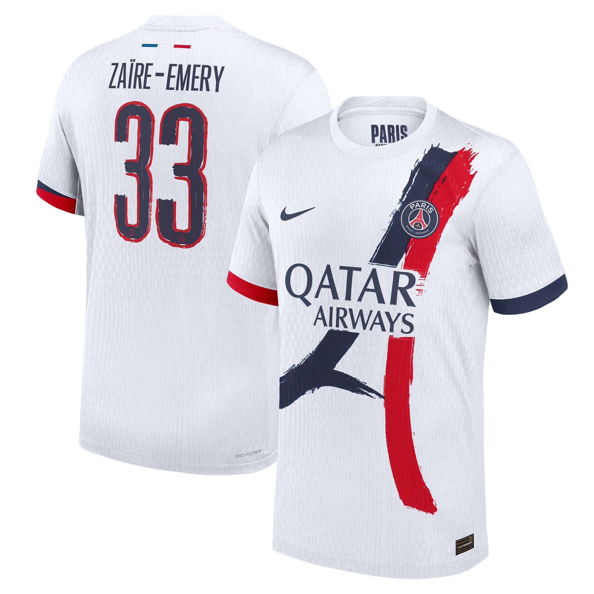 maglia da gara psg nike away dri fit adv 2024-25 con stampa cup zaire-emery 33 Collezione | Kit e Maglie PSG