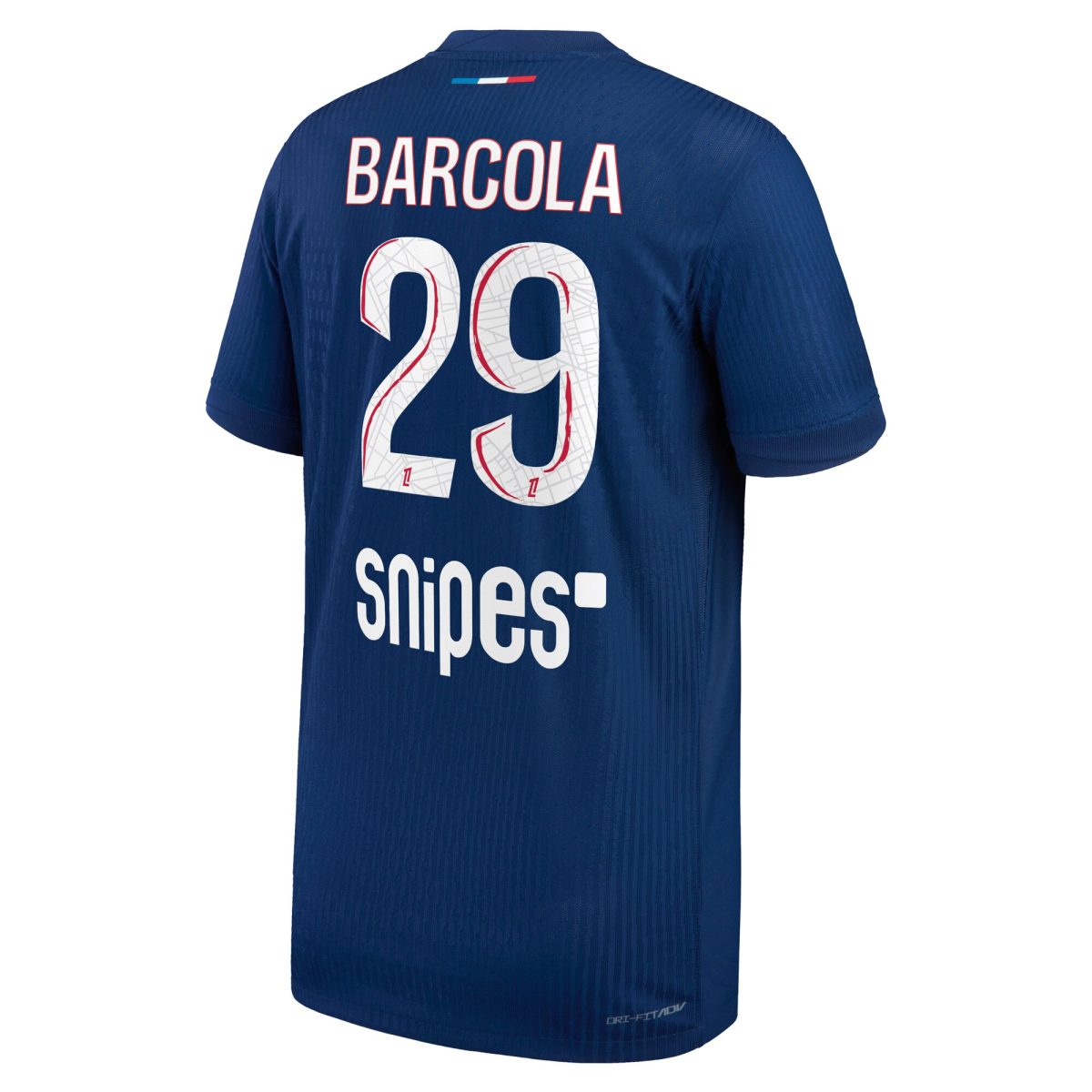 maglia da gara psg nike dri-fit adv home 2024-25 – bambini con stampa barcola 29 Collezione | Kit e Maglie PSG