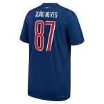 maglia da gara psg nike dri-fit adv home 2024-25 – bambini con stampa cup joao neves 87 Collezione | Kit e Maglie PSG