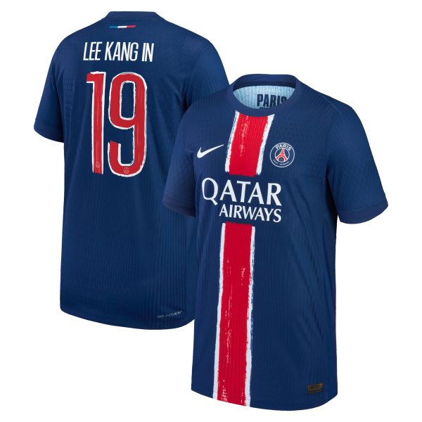 maglia da gara psg nike dri-fit adv home 2024-25 – bambini con stampa cup lee kang in 19 Collezione | Kit e Maglie PSG
