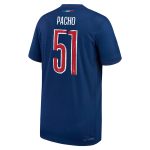 maglia da gara psg nike dri-fit adv home 2024-25 – bambini con stampa cup pacho 51 Collezione | Kit e Maglie PSG