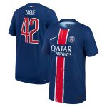 maglia da gara psg nike dri-fit adv home 2024-25 – bambini con stampa cup zague 42 Collezione | Kit e Maglie PSG