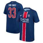 maglia da gara psg nike dri-fit adv home 2024-25 – bambini con stampa cup zaire-emery 33 Collezione | Kit e Maglie PSG