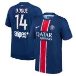 maglia da gara psg nike dri-fit adv home 2024-25 – bambini con stampa d.doue 14 Collezione | Kit e Maglie PSG