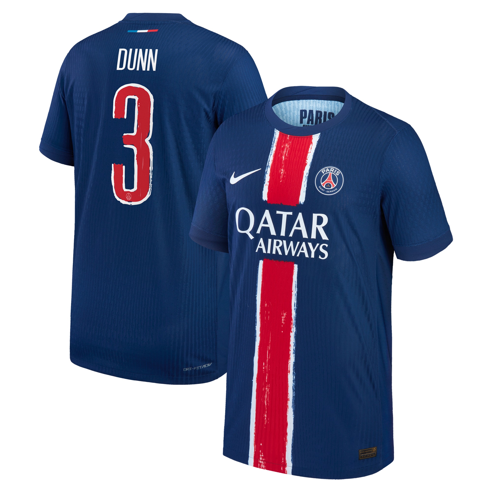 maglia da gara psg nike dri-fit adv home 2024-25 – bambini con stampa dunn 3 Collezione | Kit e Maglie PSG