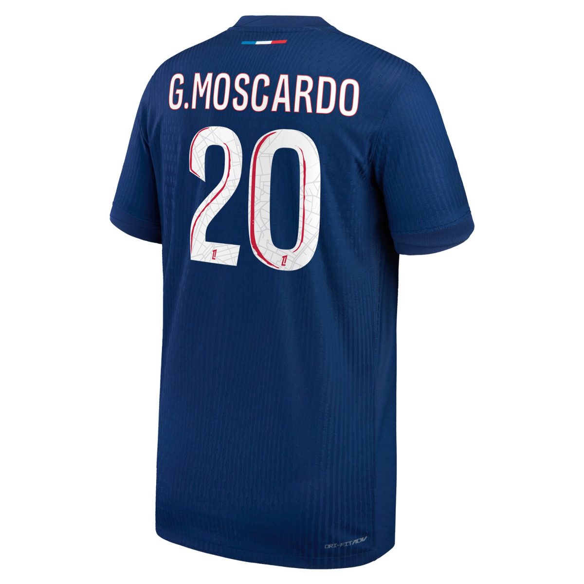 maglia da gara psg nike dri-fit adv home 2024-25 – bambini con stampa g.moscardo 20 Collezione | Kit e Maglie PSG