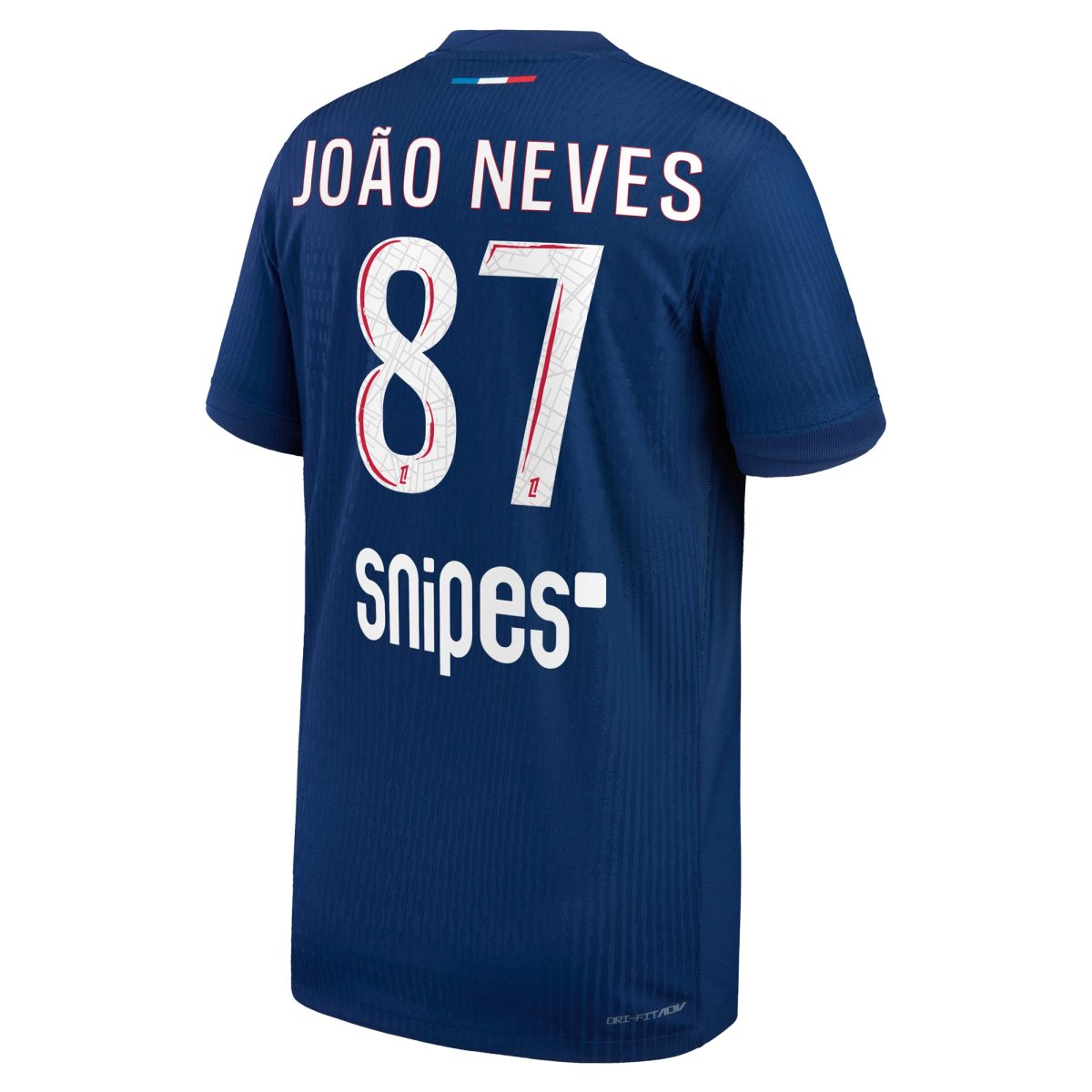 maglia da gara psg nike dri-fit adv home 2024-25 – bambini con stampa joao neves 87 Collezione | Kit e Maglie PSG