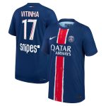 maglia da gara psg nike dri-fit adv home 2024-25 – bambini con stampa vitinha 17 Collezione | Kit e Maglie PSG