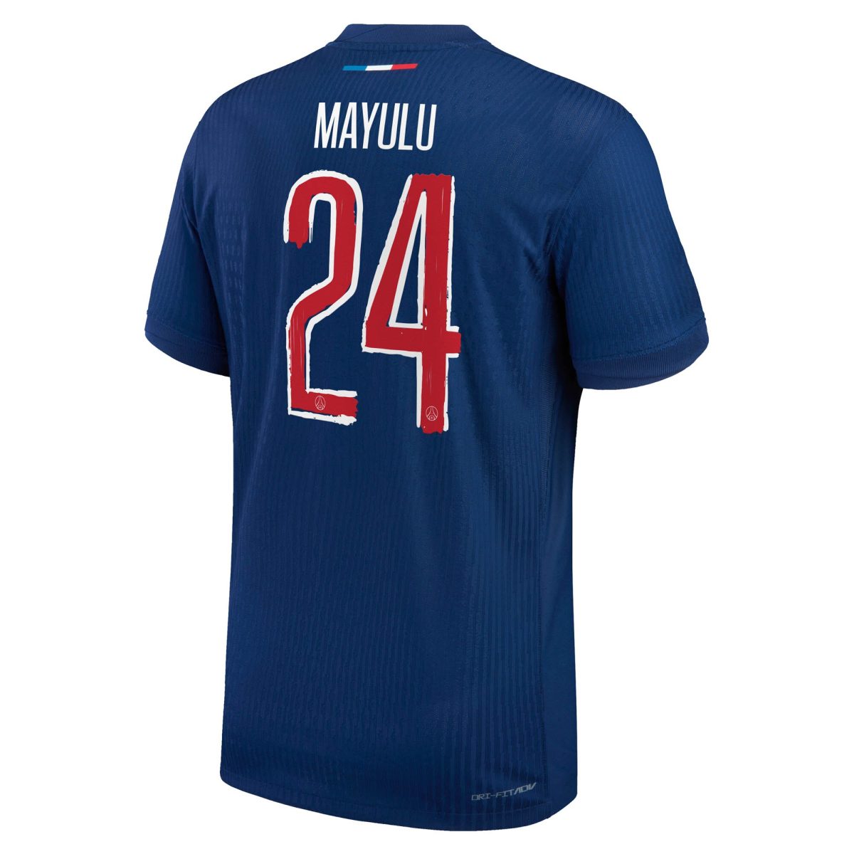 maglia da gara psg nike dri-fit adv home 2024-25 con stampa cup mayulu 24 Collezione | Kit e Maglie PSG