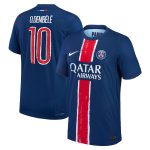 maglia da gara psg nike dri-fit adv home 2024-25 con stampa cup o.dembele 10 Collezione | Kit e Maglie PSG