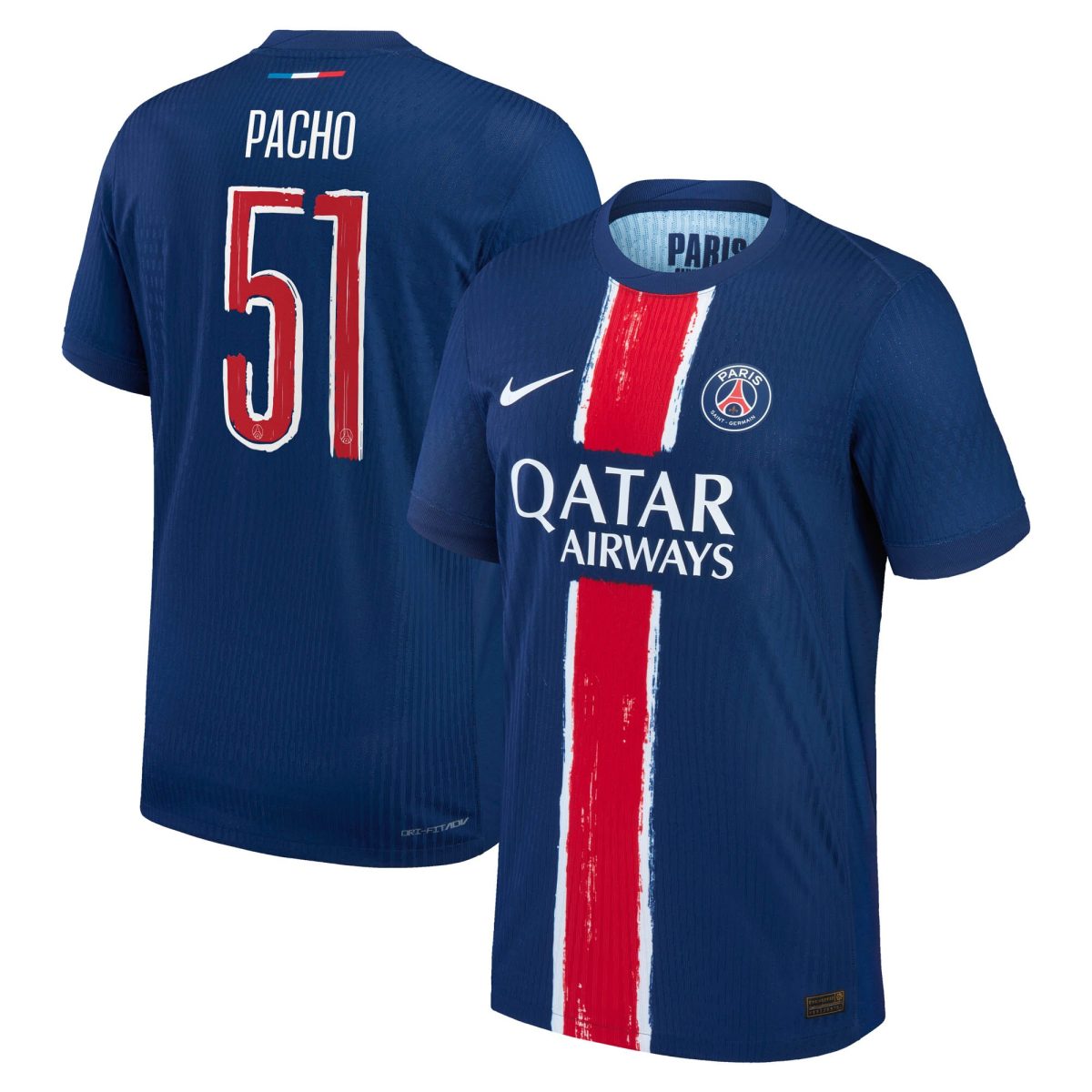 maglia da gara psg nike dri-fit adv home 2024-25 con stampa cup pacho 51 Collezione | Kit e Maglie PSG