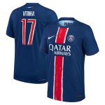 maglia da gara psg nike dri-fit adv home 2024-25 con stampa cup vitinha 17 Collezione | Kit e Maglie PSG