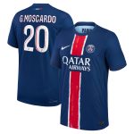 maglia da gara psg nike dri-fit adv home 2024-25 con stampa g.moscardo 20 Collezione | Kit e Maglie PSG