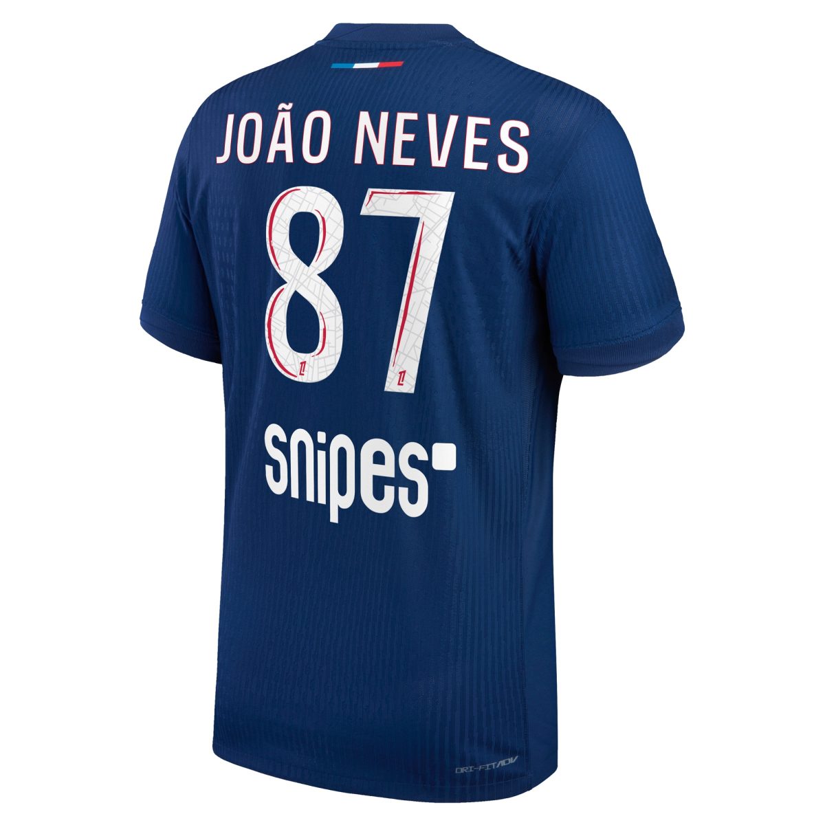 maglia da gara psg nike dri-fit adv home 2024-25 con stampa joao neves 87 Collezione | Kit e Maglie PSG