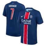 maglia da gara psg nike dri-fit adv home 2024-25 con stampa karchaoui 7 Collezione | Kit e Maglie PSG
