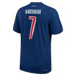 maglia da gara psg nike dri-fit adv home 2024-25 con stampa karchaoui 7 Collezione | Kit e Maglie PSG