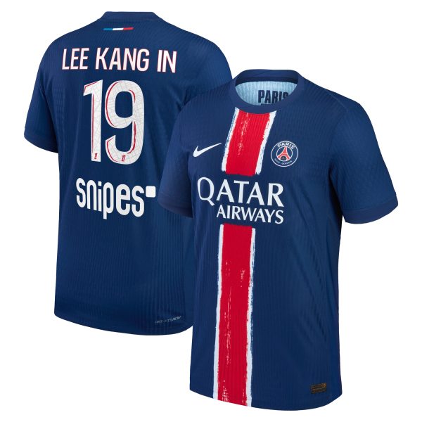 maglia da gara psg nike dri-fit adv home 2024-25 con stampa lee kang in 19 Collezione | Kit e Maglie PSG