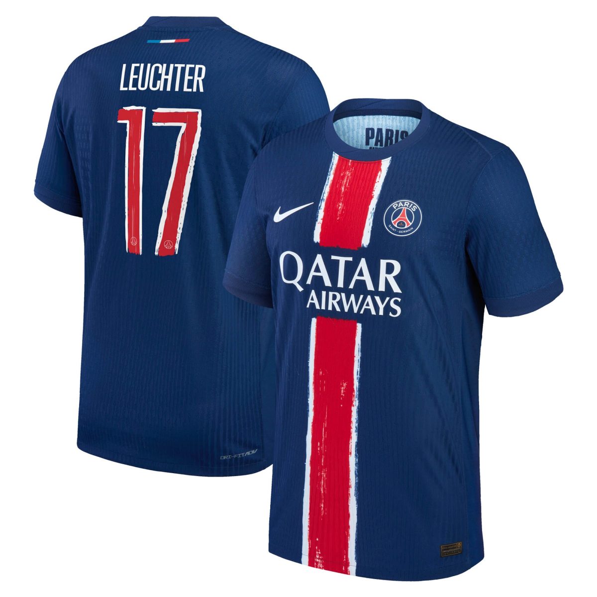 maglia da gara psg nike dri-fit adv home 2024-25 con stampa leuchter 17 Collezione | Kit e Maglie PSG