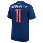 maglia da gara psg nike dri-fit adv home 2024-25 con stampa martens-van leer 11 Collezione | Kit e Maglie PSG