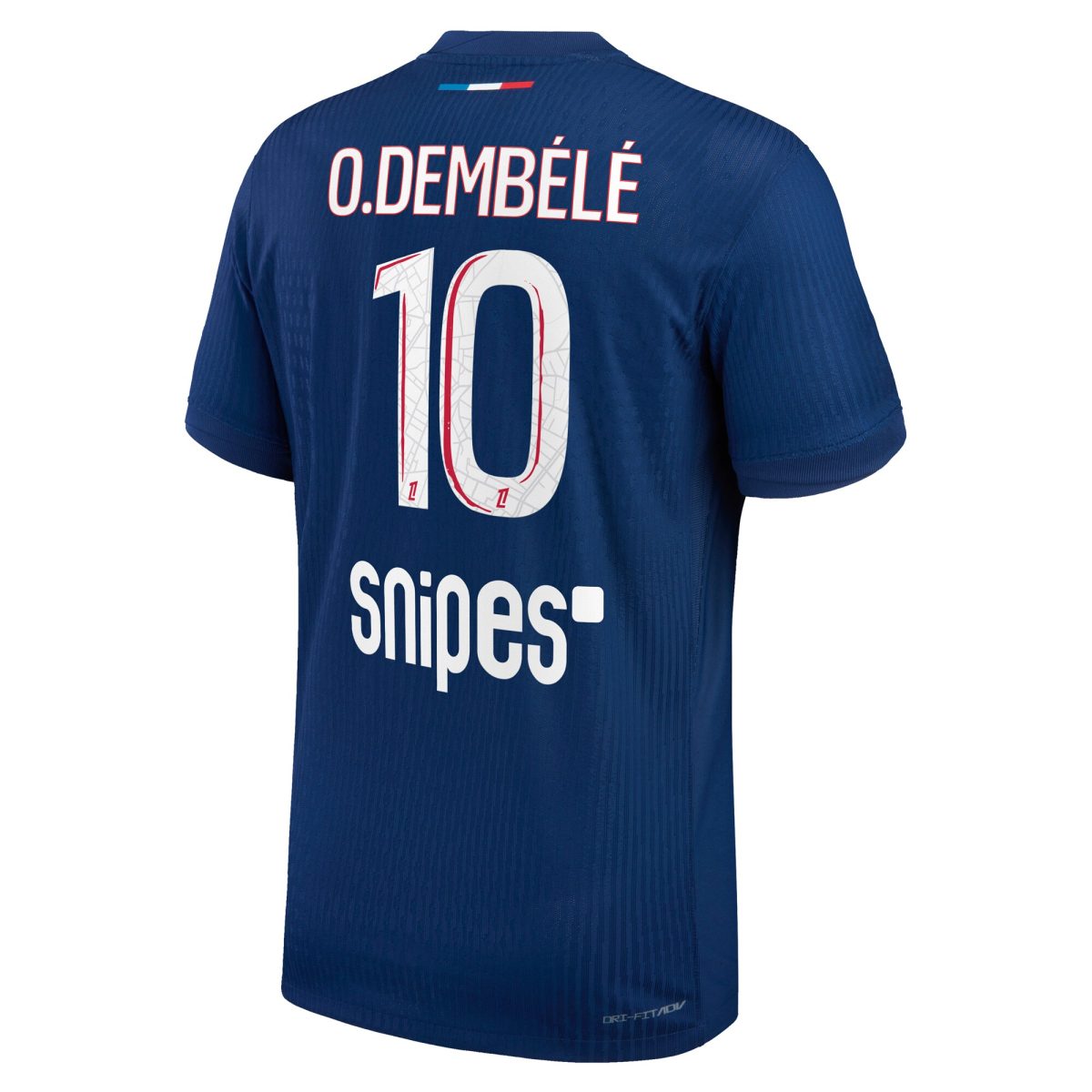 maglia da gara psg nike dri-fit adv home 2024-25 con stampa o.dembele 10 Collezione | Kit e Maglie PSG