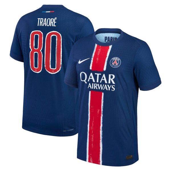 maglia da gara psg nike dri-fit adv home 2024-25 con stampa traore 80 Collezione | Kit e Maglie PSG