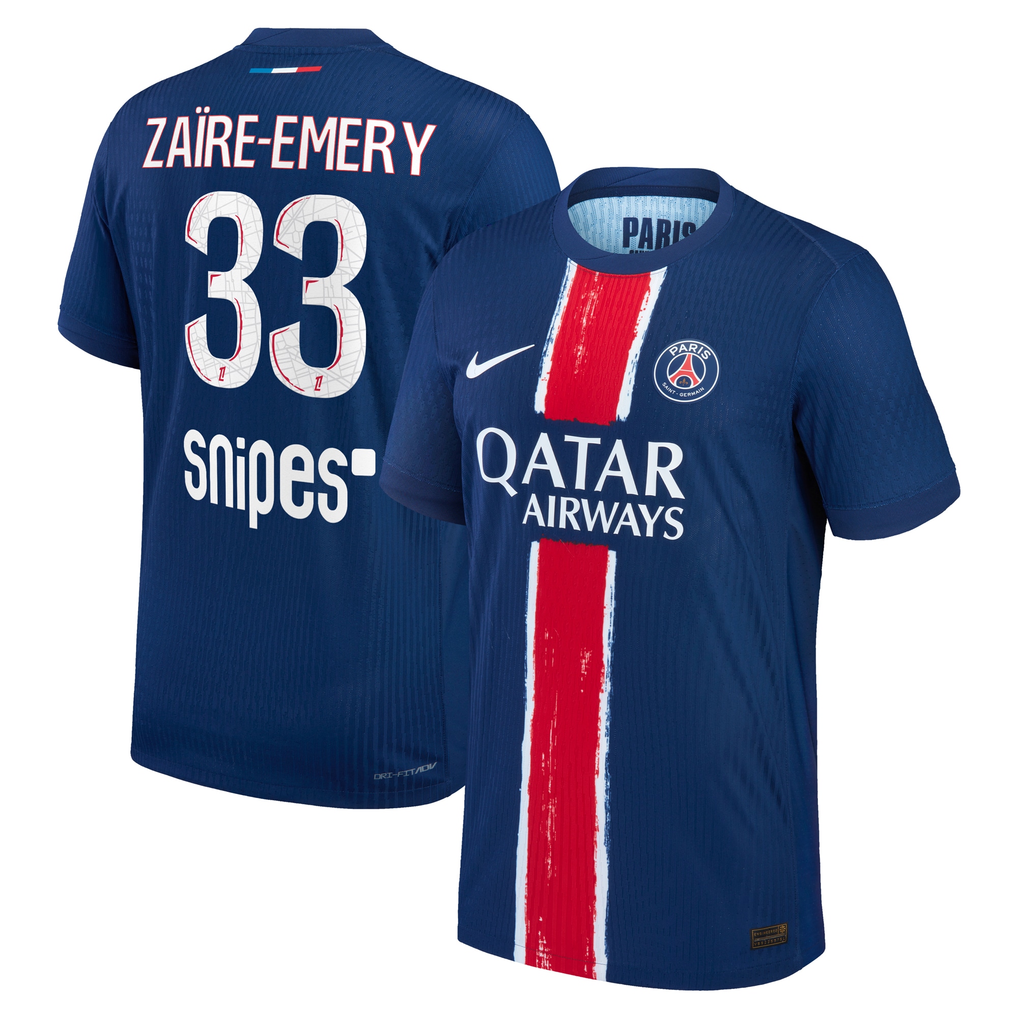 maglia da gara psg nike dri-fit adv home 2024-25 con stampa zaire-emery 33 Collezione | Kit e Maglie PSG