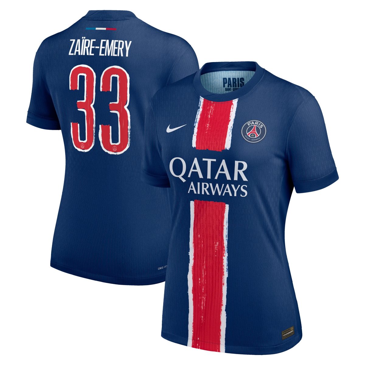 maglia da gara psg nike dri-fit adv home 2024-25 – donne con stampa cup zaire-emery 33 Collezione | Kit e Maglie PSG
