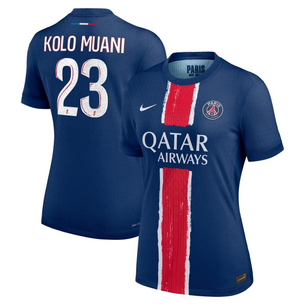 maglia da gara psg nike dri-fit adv home 2024-25 – donne con stampa kolo muani 23 Collezione | Kit e Maglie PSG