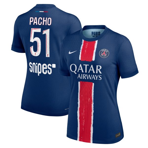 maglia da gara psg nike dri-fit adv home 2024-25 – donne con stampa pacho 51 Collezione | Kit e Maglie PSG