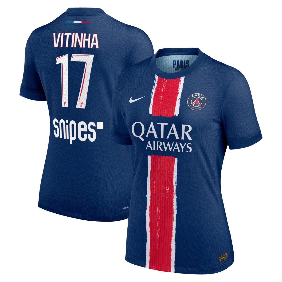 maglia da gara psg nike dri-fit adv home 2024-25 – donne con stampa vitinha 17 Collezione | Kit e Maglie PSG