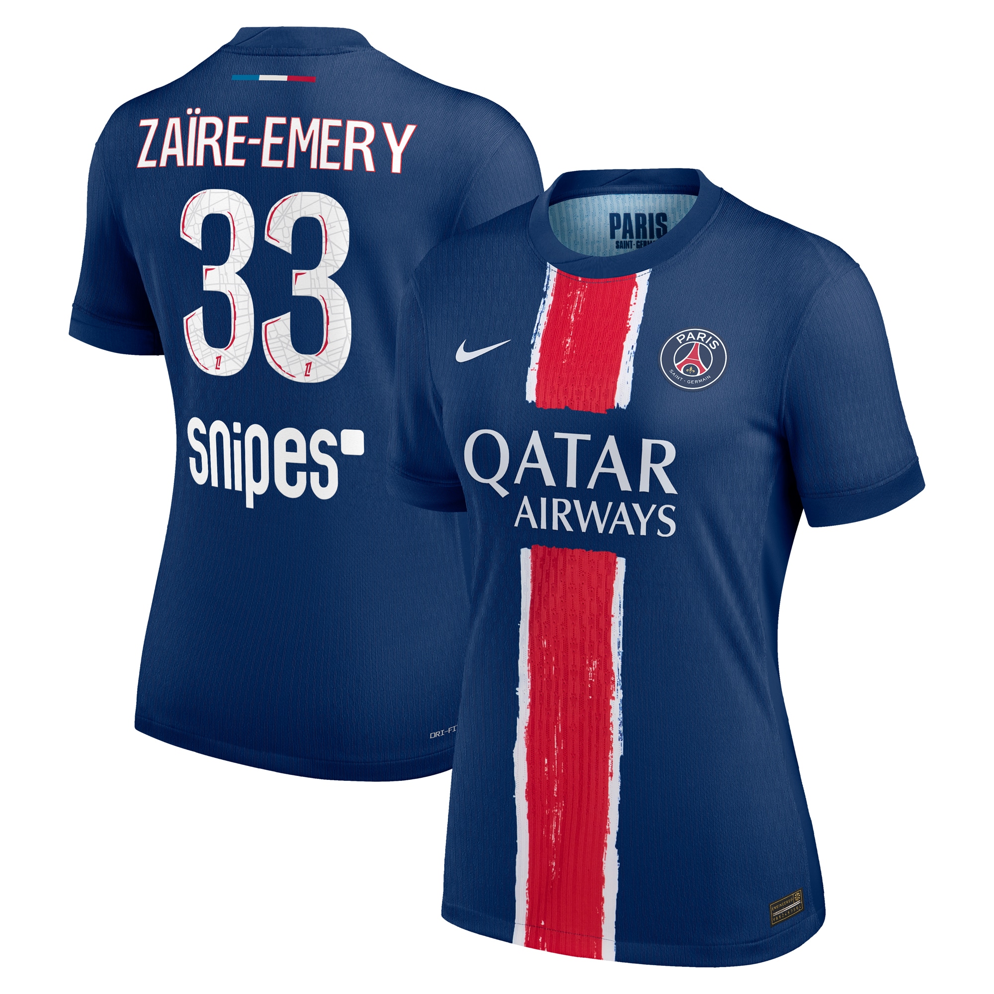 maglia da gara psg nike dri-fit adv home 2024-25 – donne con stampa zaire-emery 33 Collezione | Kit e Maglie PSG