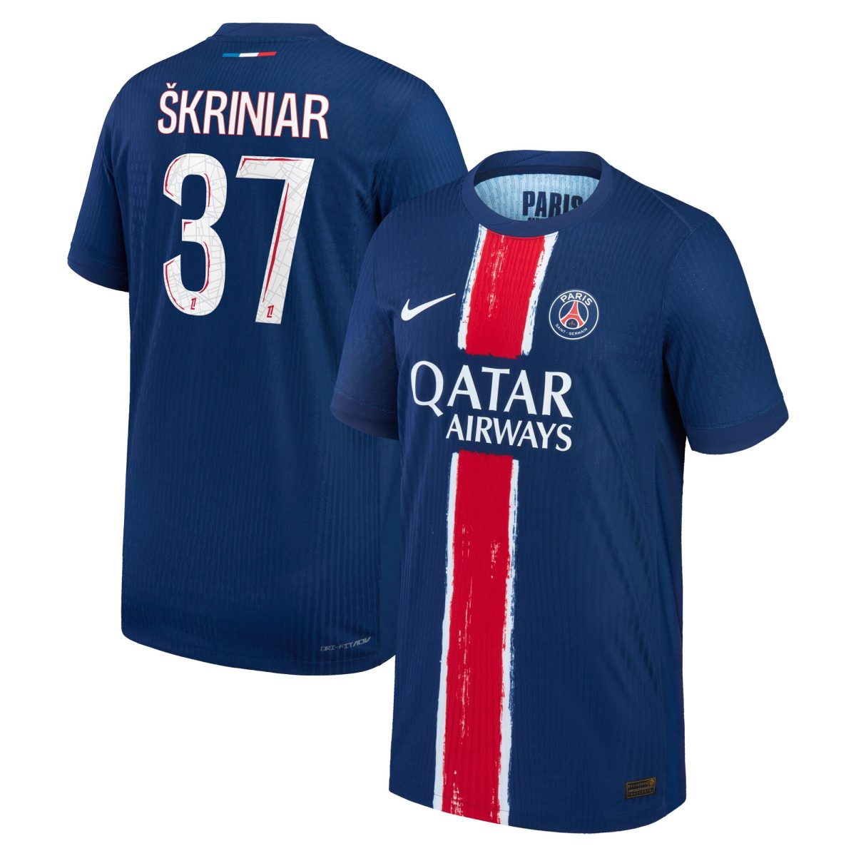 maglia da gara psg nike dri-fit adv home 2024-25 – bambini con stampa skriniar 37 Collezione | Kit e Maglie PSG