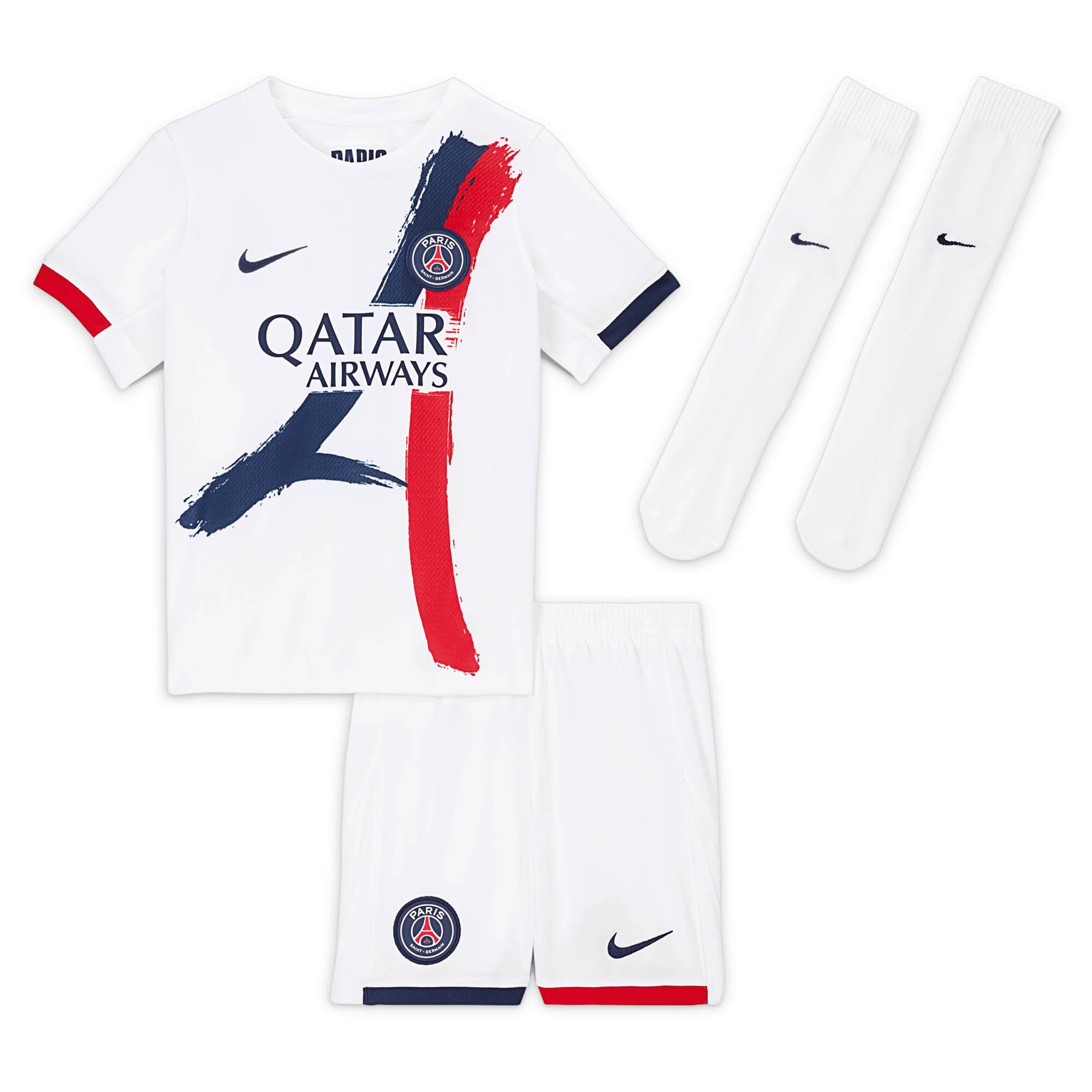 maglia da stadio psg nike away 2024-2025 – bambini piccoli con stampa vitinha 17 Collezione | Kit e Maglie PSG