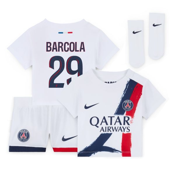 maglia da stadio psg nike away 2024-2025 – neonatos con stampa barcola 29 Collezione | Kit e Maglie PSG