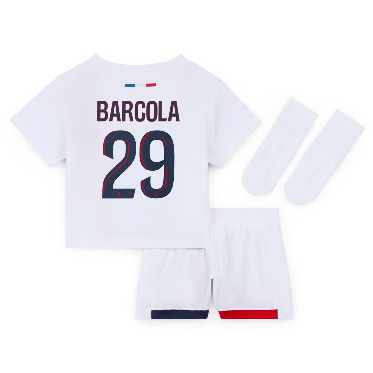 maglia da stadio psg nike away 2024-2025 – neonatos con stampa barcola 29 Collezione | Kit e Maglie PSG