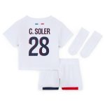 maglia da stadio psg nike away 2024-2025 – neonatos con stampa c. soler 28 Collezione | Kit e Maglie PSG