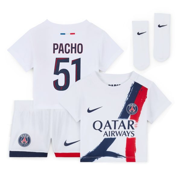 maglia da stadio psg nike away 2024-2025 – neonatos con stampa pacho 51 Collezione | Kit e Maglie PSG