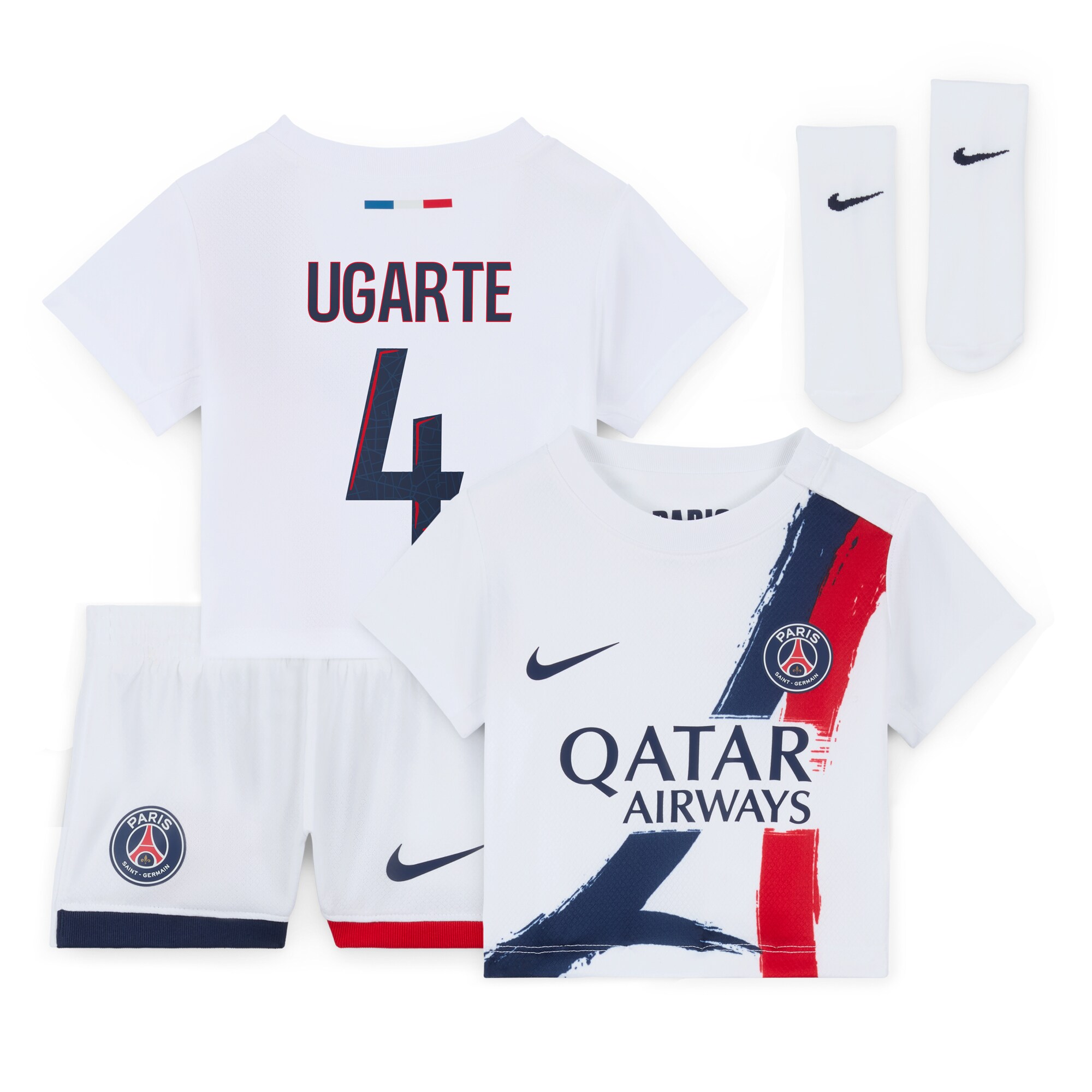 maglia da stadio psg nike away 2024-2025 – neonatos con stampa ugarte 4 Collezione | Kit e Maglie PSG