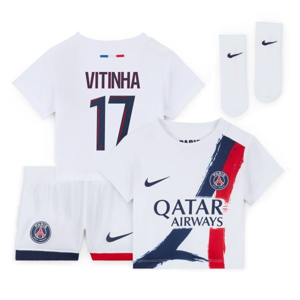 maglia da stadio psg nike away 2024-2025 – neonatos con stampa vitinha 17 Collezione | Kit e Maglie PSG