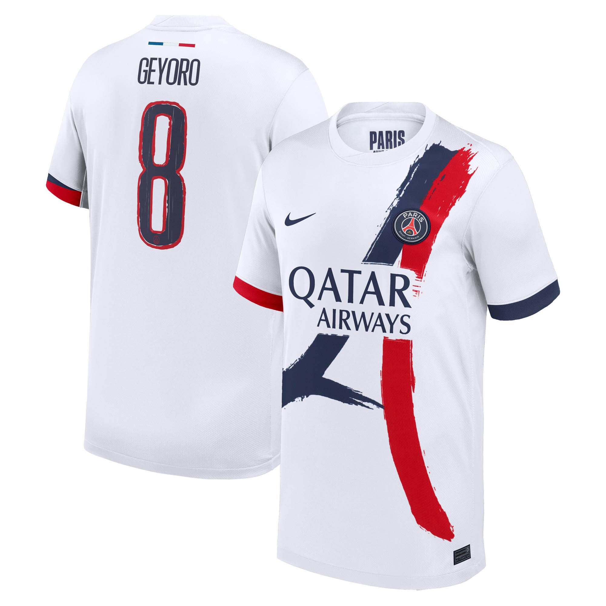 maglia da trasferta nike del psg 2024-2025 – bambini con stampa geyoro 8 Collezione | Kit e Maglie PSG