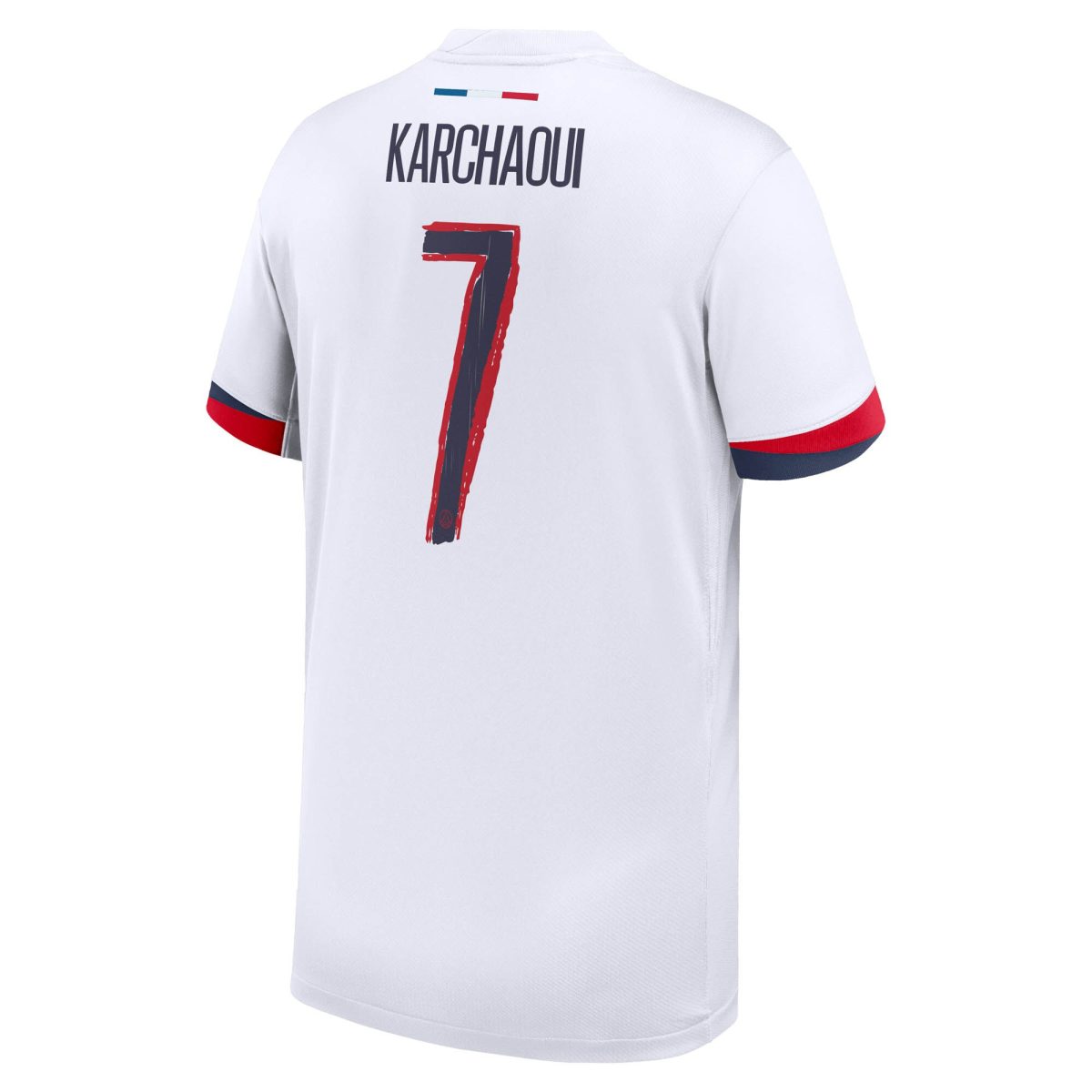 maglia da trasferta nike del psg 2024-2025 – bambini con stampa karchaoui 7 Collezione | Kit e Maglie PSG