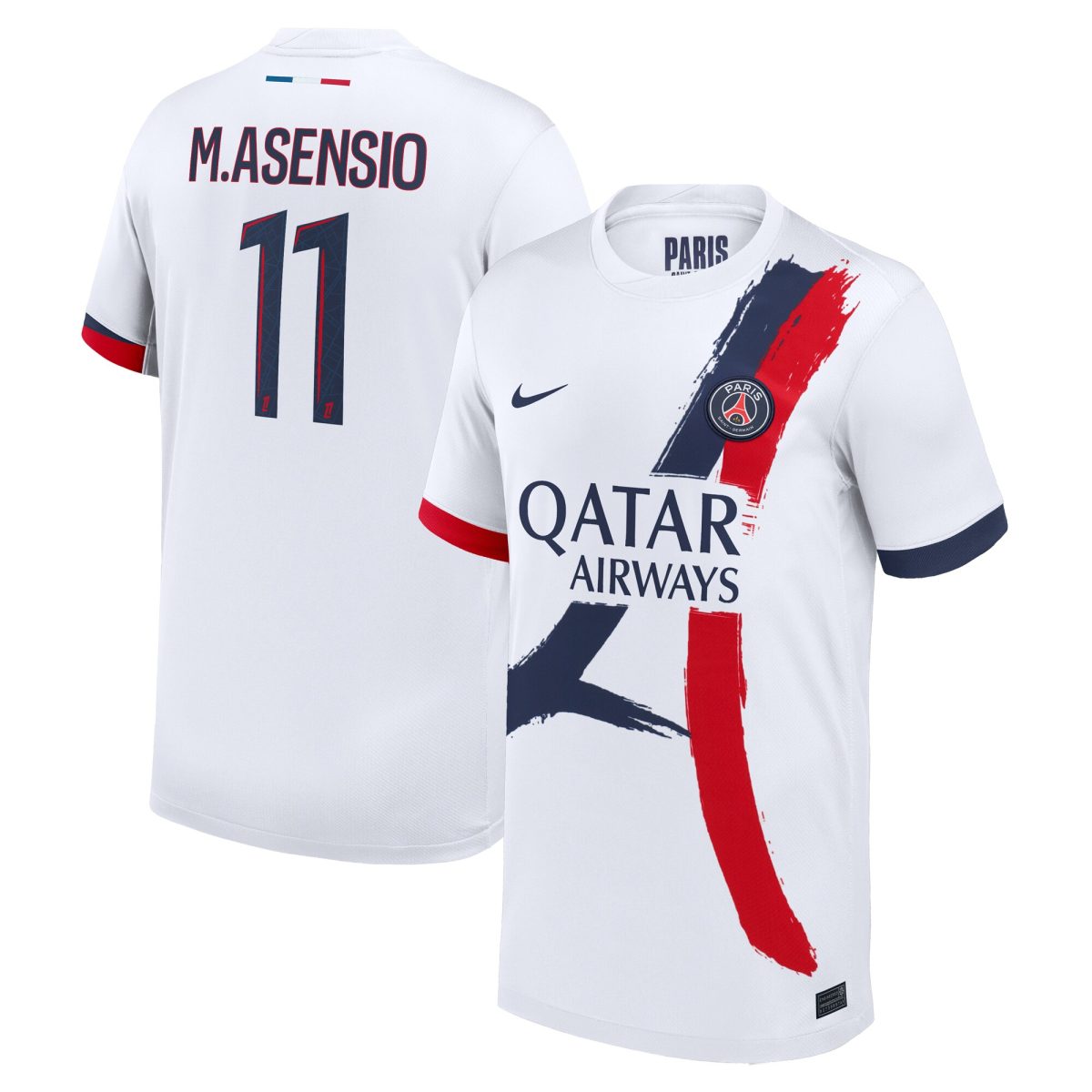 maglia da trasferta nike del psg 2024-2025 – bambini con stampa m.asensio 11 Collezione | Kit e Maglie PSG