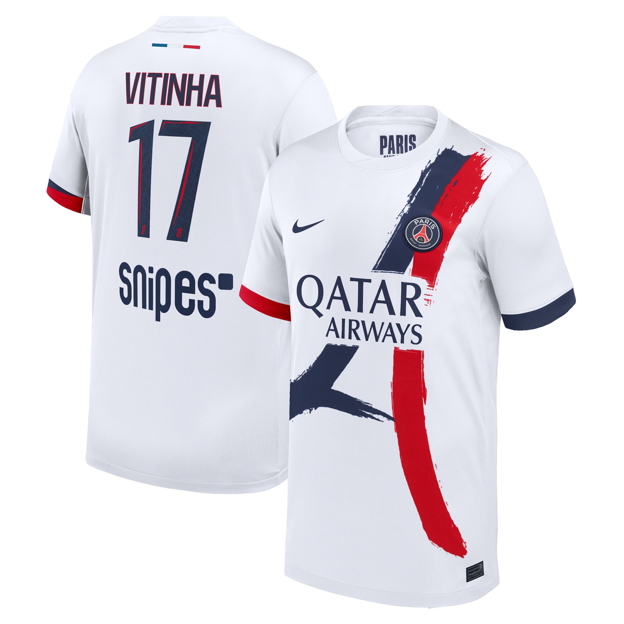 maglia da trasferta nike del psg 2024-2025 – bambini con stampa vitinha 17 Collezione | Kit e Maglie PSG